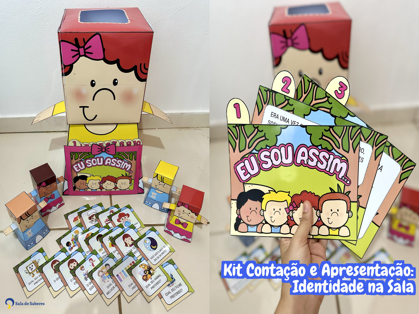 Preview de Kit Contação e Apresentação: Identidade na Sala