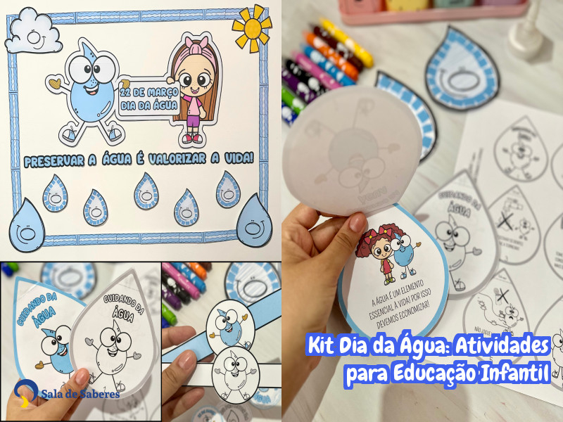 Imagem de Kit Dia da Água: Atividades para Educação Infantil