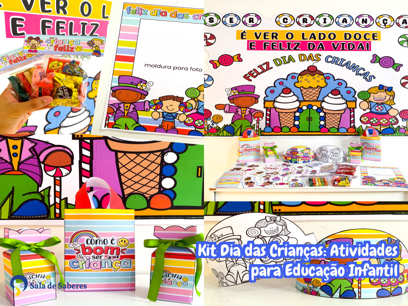 Imagem de Kit Dia das Crianças: Atividades para Educação Infantil
