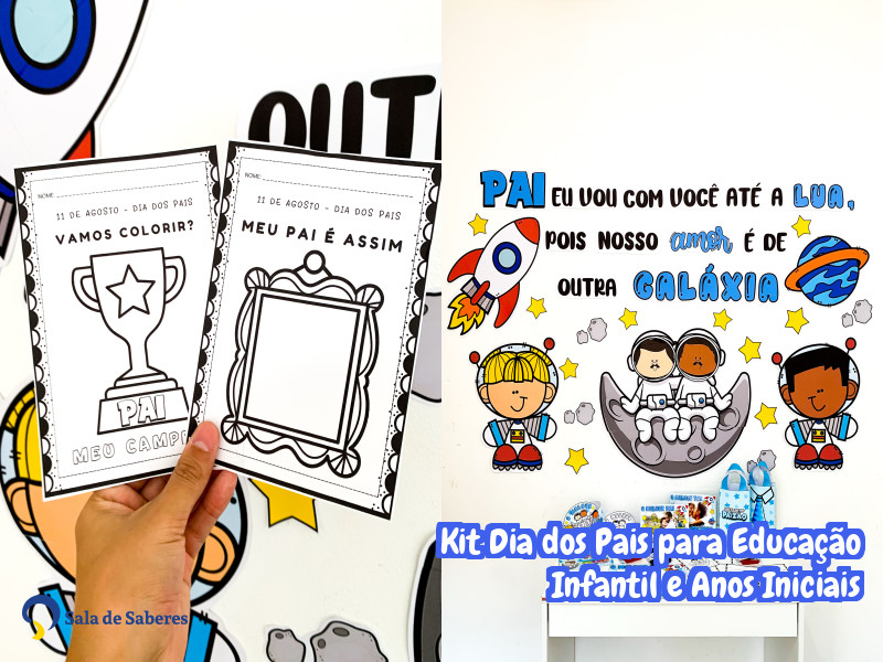 Imagem de Kit Dia dos Pais para Educação Infantil e Anos Iniciais