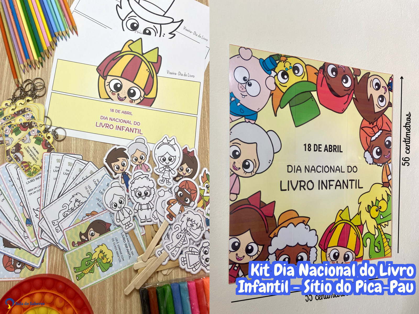 Preview de Kit Dia Nacional do Livro Infantil - Sítio do Pica-Pau