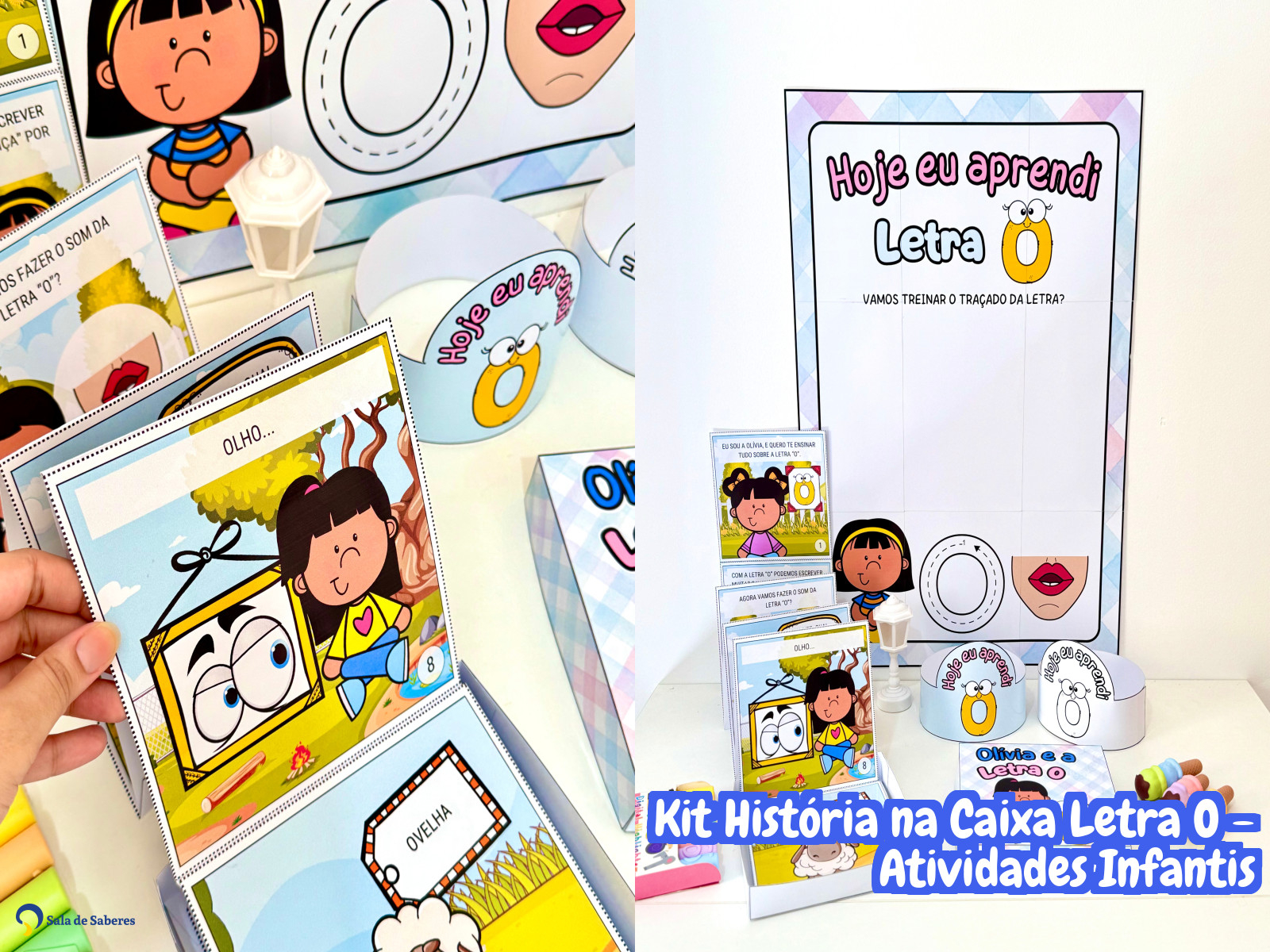 Preview de Kit História na Caixa Letra O - Atividades Infantis