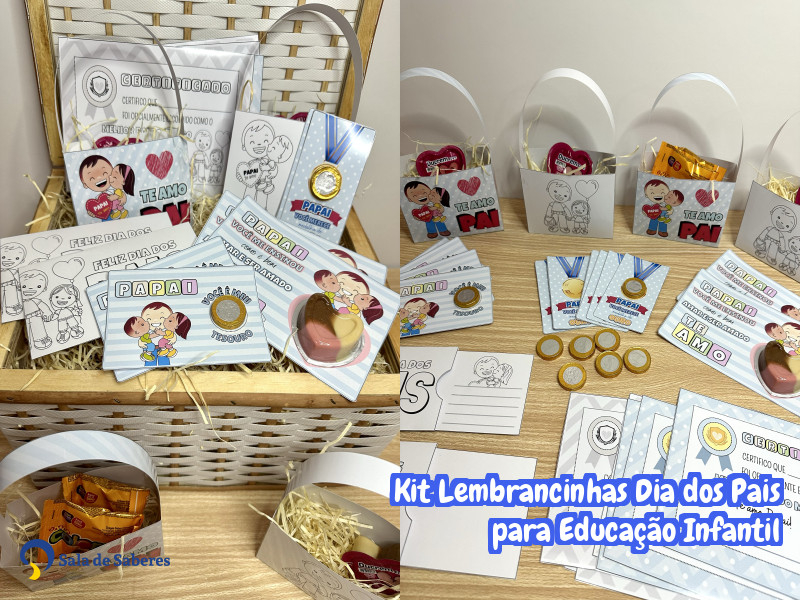 Imagem de Kit Lembrancinhas Dia dos Pais para Educação Infantil