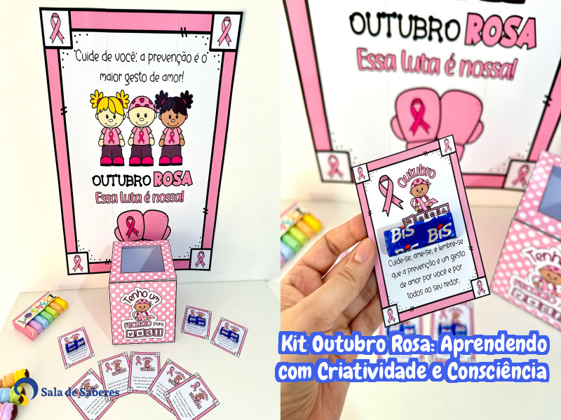Imagem de Kit Outubro Rosa: Aprendendo com Criatividade e Consciência