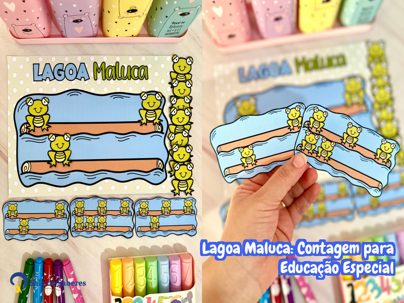 Imagem de Lagoa Maluca: Contagem para Educação Especial