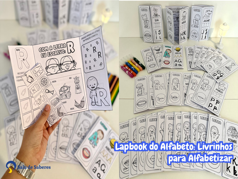 Imagem de Lapbook do Alfabeto: Livrinhos para Alfabetizar