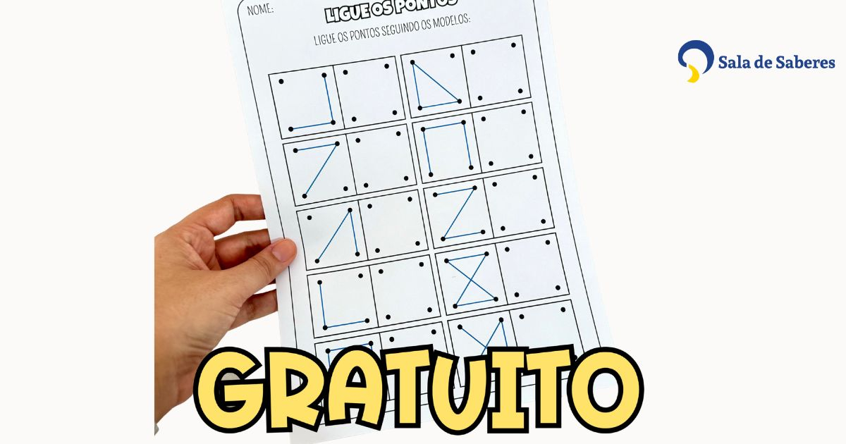 Imagem de Ligue os Pontos — Atividade de Coordenação e Observação