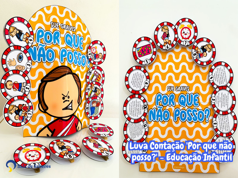 Imagem de Luva Contação 'Por que não posso?' - Educação Infantil