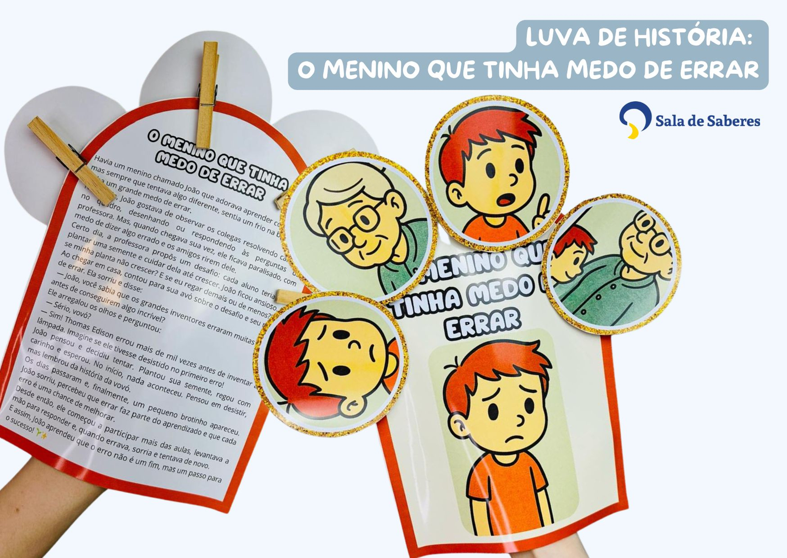 Imagem de Luva de História: O Menino Que Tinha Medo de Errar