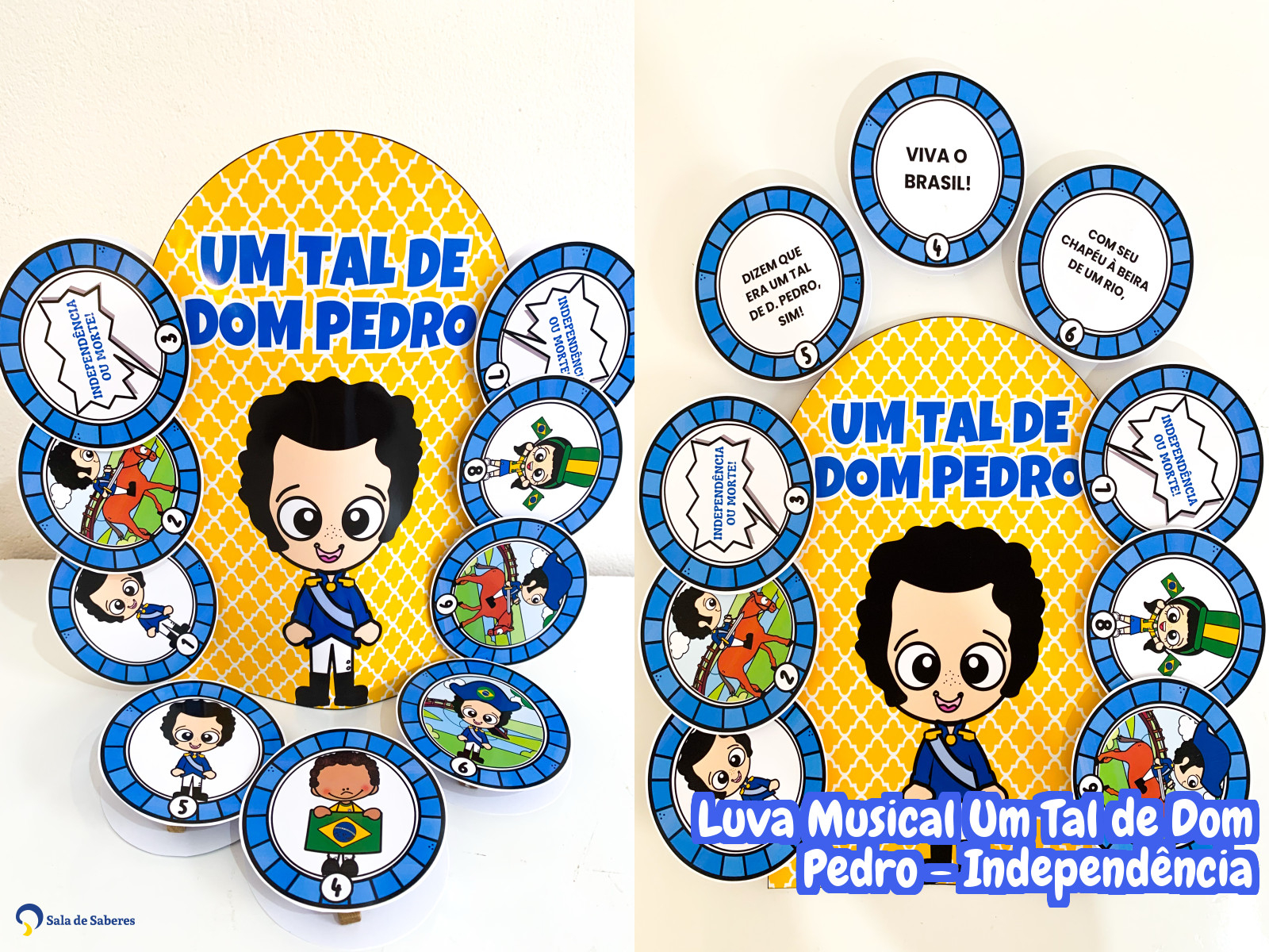 Preview de Luva Musical Um Tal de Dom Pedro - Independência