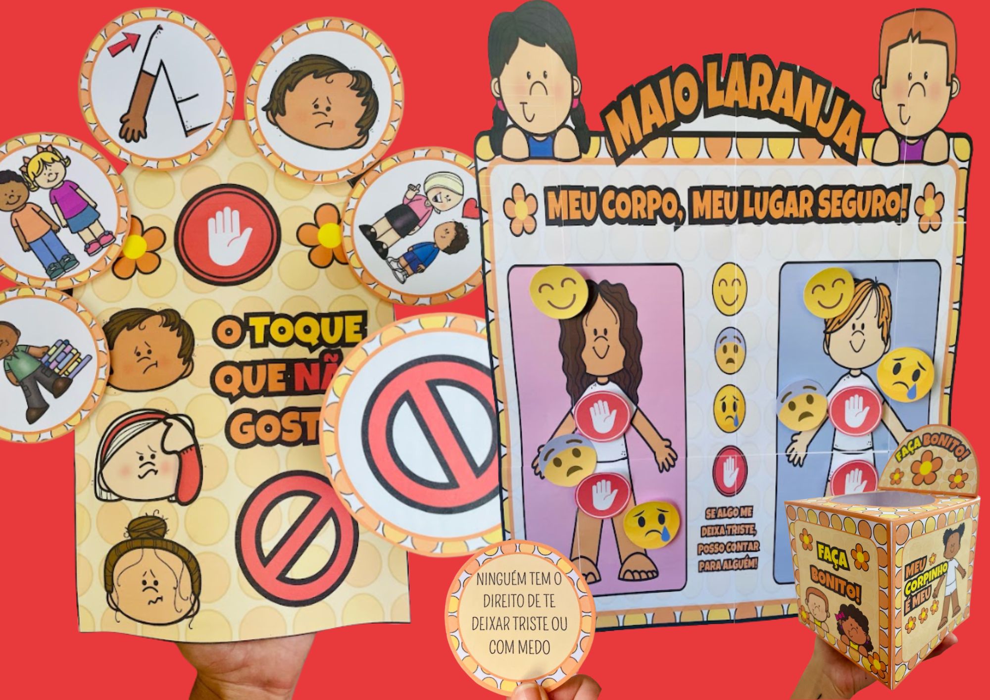 Imagem de Maio Laranja - Educação Sexual e Conscientização Infantil