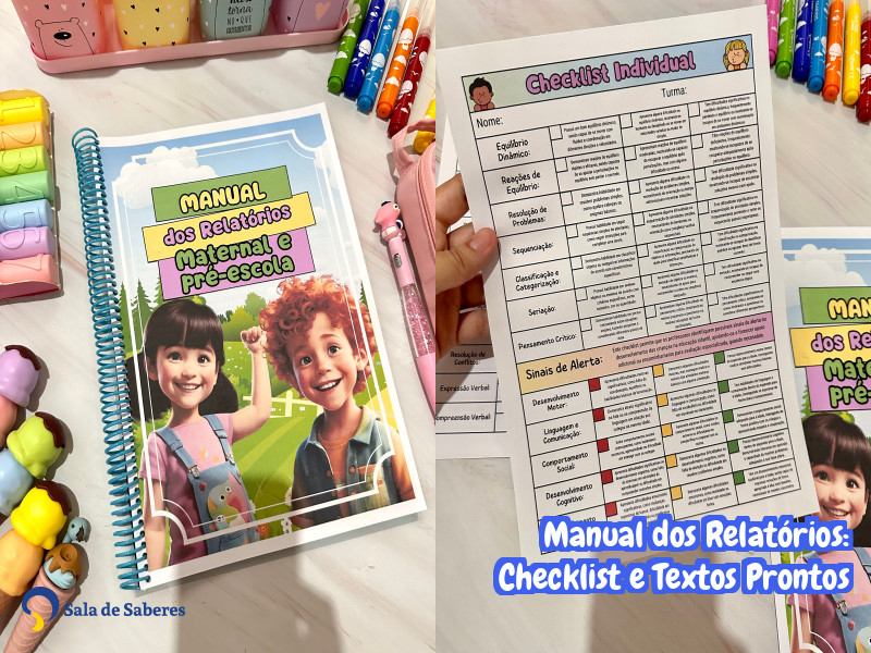 Imagem de Manual dos Relatórios: Checklist e Textos Prontos