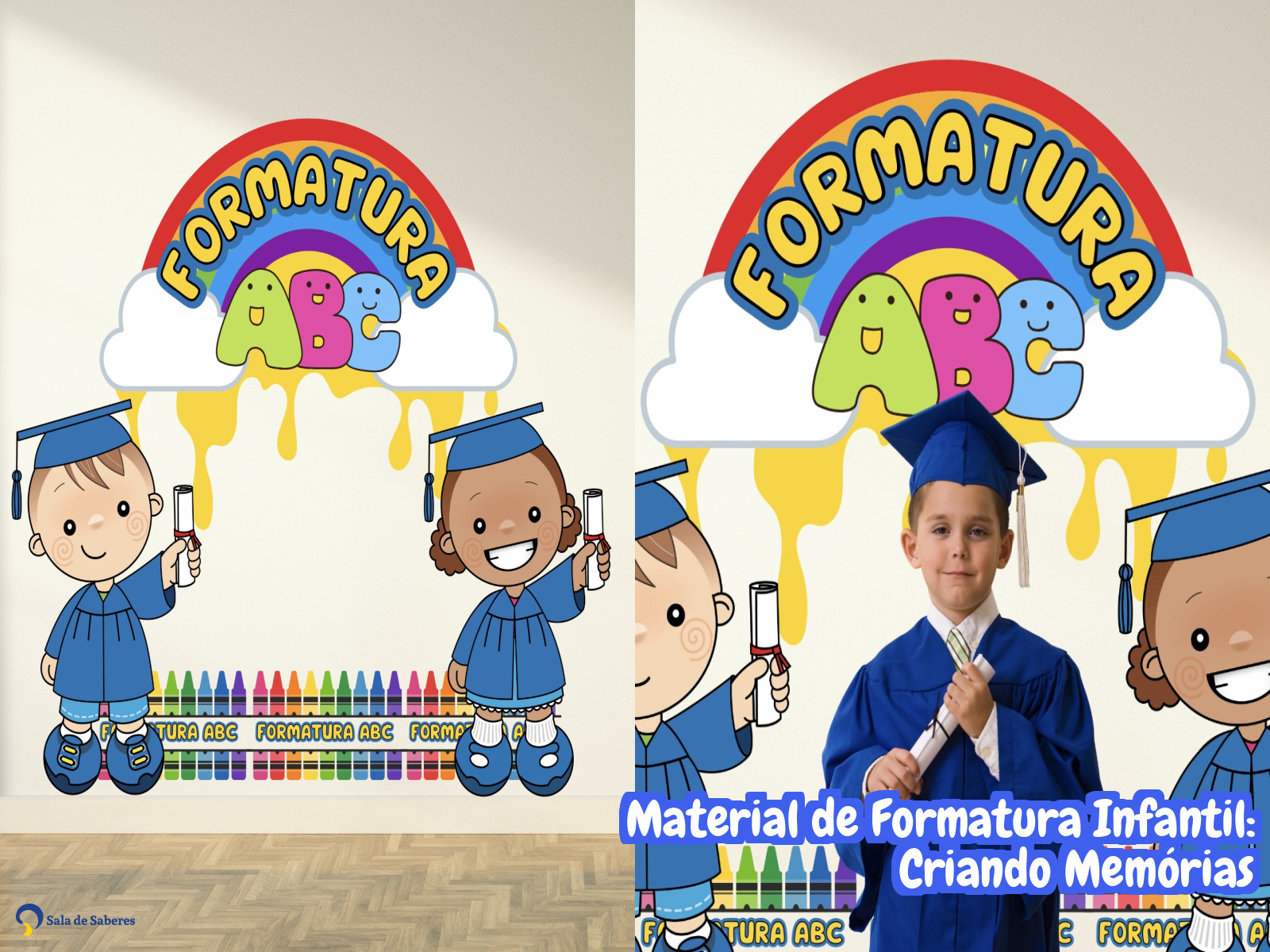 Preview de Material de Formatura Infantil: Criando Memórias