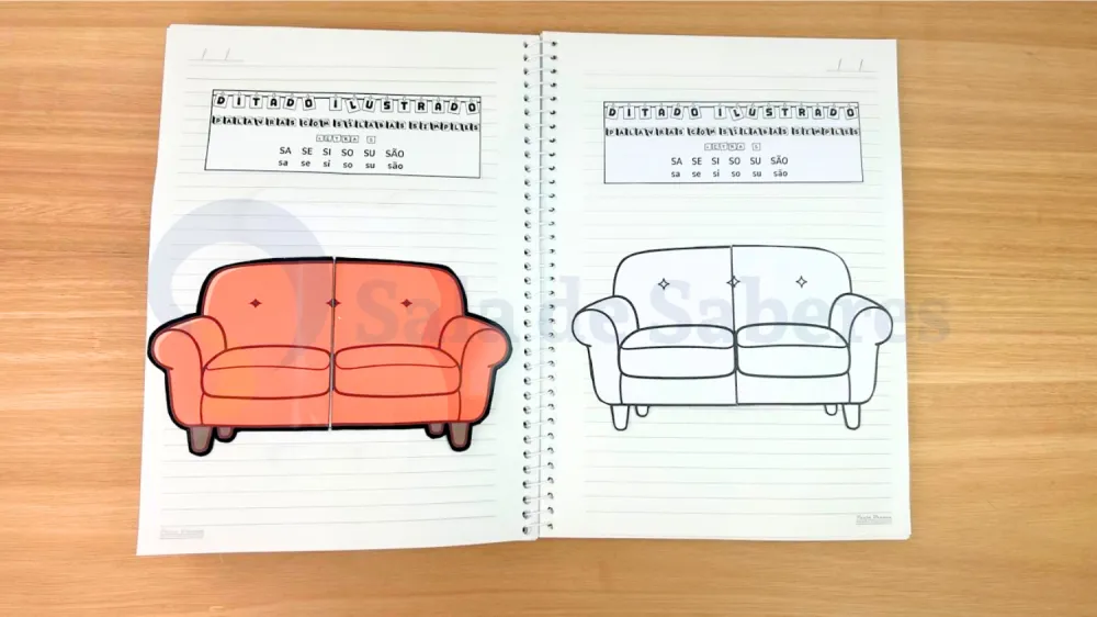 Imagem 7 de 16 Ditados Interativos Ilustrados - Sílabas Simples