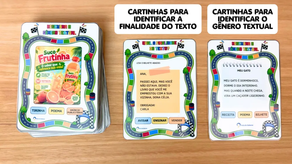 Imagem 11 de A Corrida dos Gêneros Textuais - Jogo de Tabuleiro