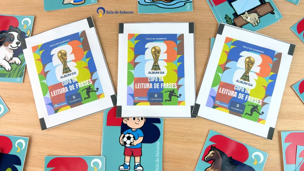 Imagem 10 de Álbum da Copa - Leitura de Frases Sílabas Simples e Complexas