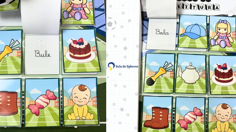 Imagem 6 de Álbum da Copa da Leitura - Letra Bastão/Palito e Cursiva