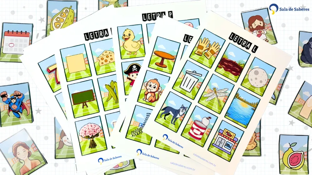 Imagem 8 de Álbum da Copa da Leitura - Letra Bastão/Palito e Cursiva