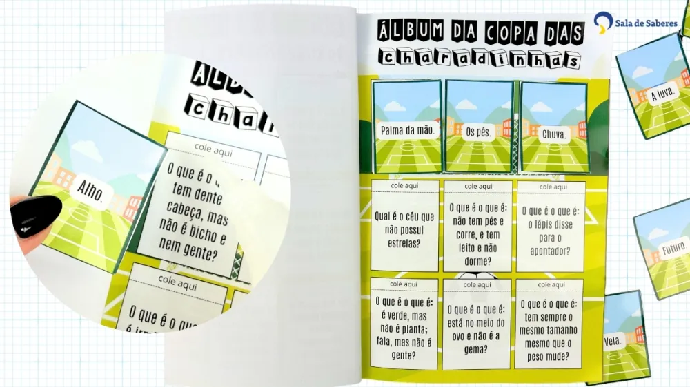 Imagem 5 de Álbum de Charadinhas / Adivinhas - Copa do Mundo