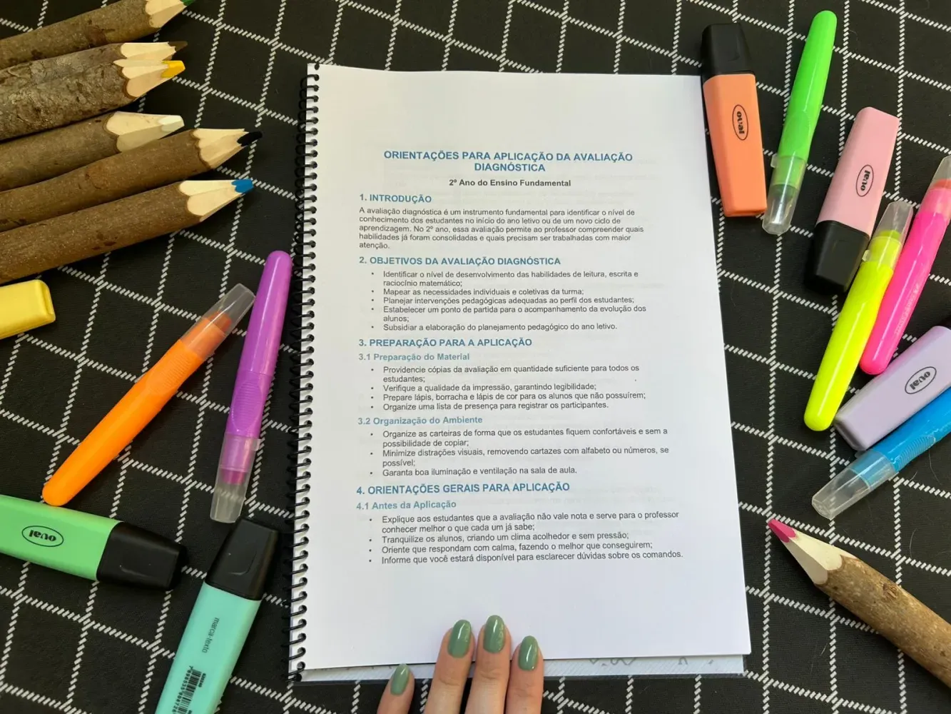 Imagem 2 de Avaliação Diagnóstica - Sondagem - 2º ano - Matemática e LP