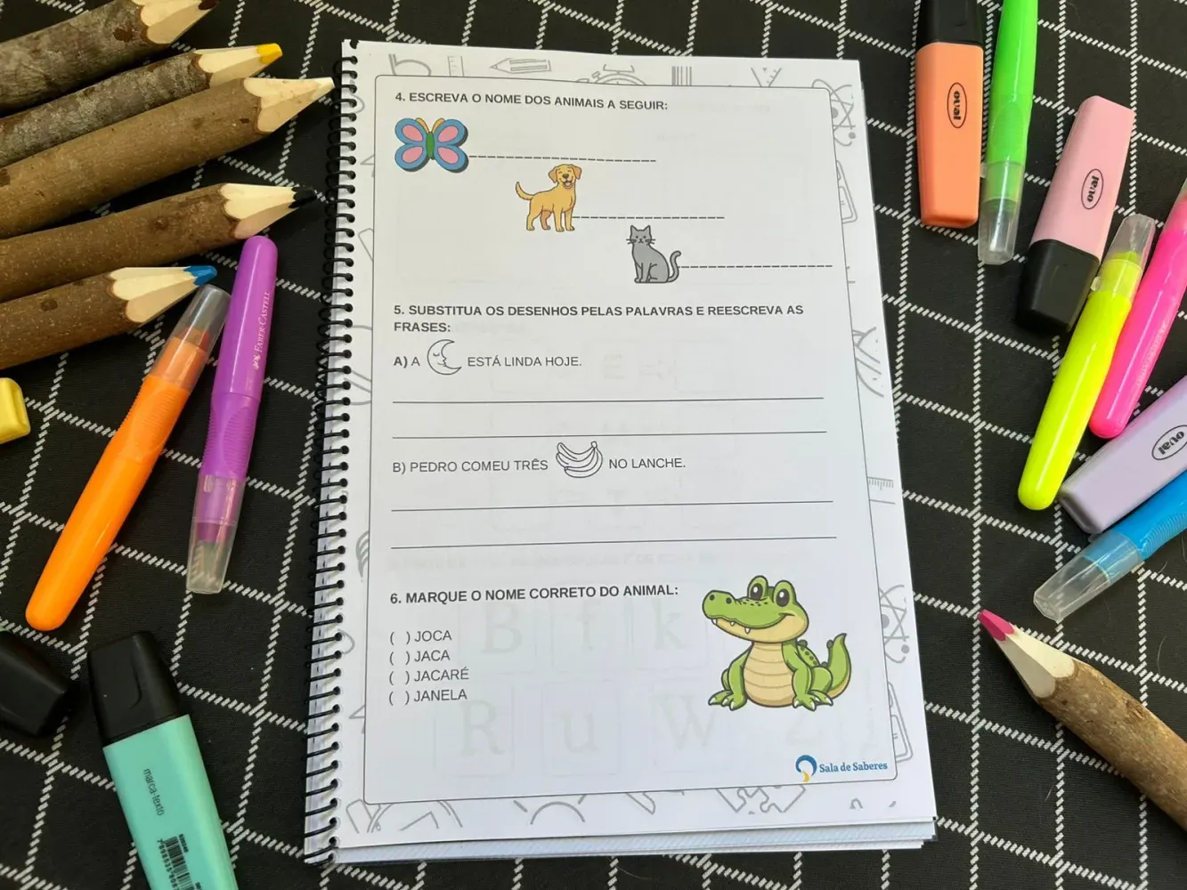 Imagem 7 de Avaliação Diagnóstica - Sondagem - 2º ano - Matemática e LP