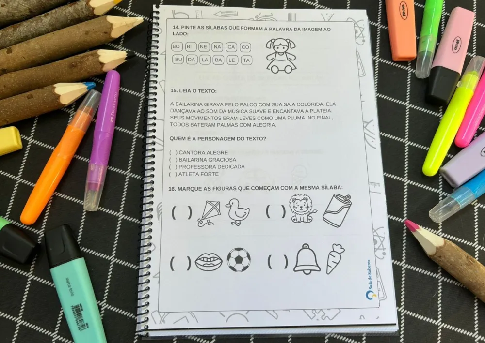 Imagem 8 de Avaliação Diagnóstica - Sondagem - 2º ano - Matemática e LP