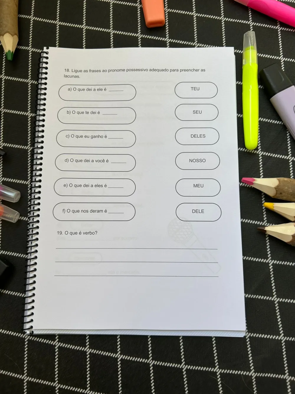 Imagem 5 de Avaliação Diagnóstica - Sondagem - 5º Ano - Matemática e LP