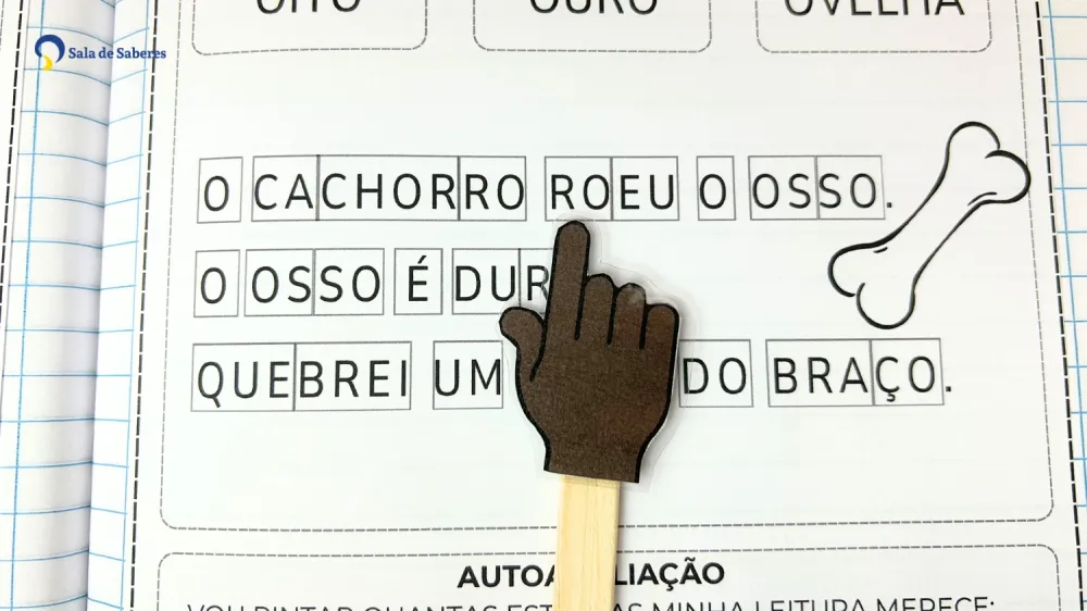 Imagem 5 de Caderno de Leitura - 1º Ano do EF - Palavras - Frases - Textos - 107 Páginas