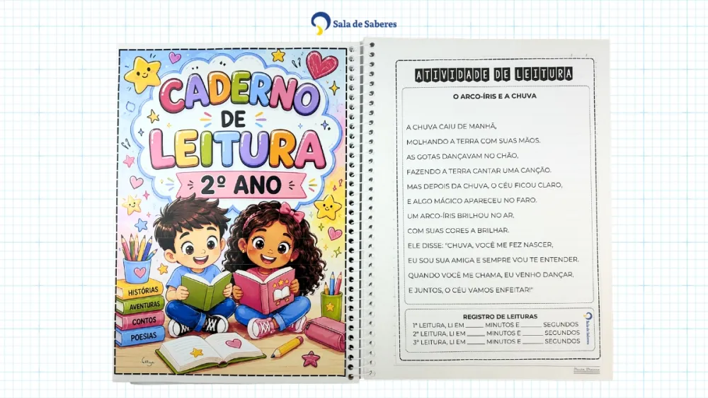 Imagem 3 de Caderno de Leitura - 2º Ano do EF - 50 Textos