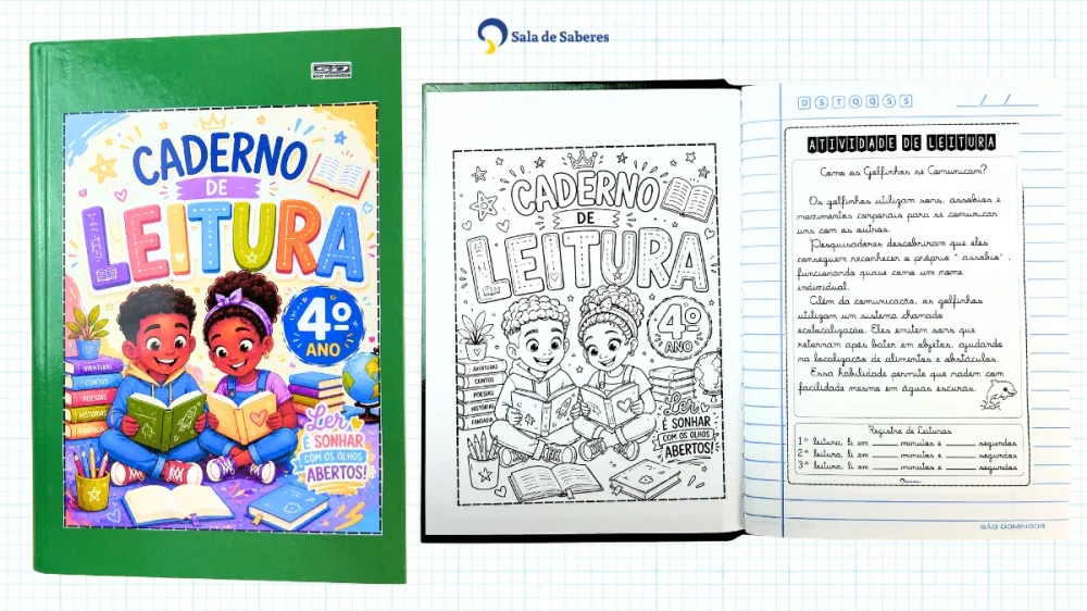 Imagem 2 de Caderno de Leitura - 4º Ano do EF - 50 Textos