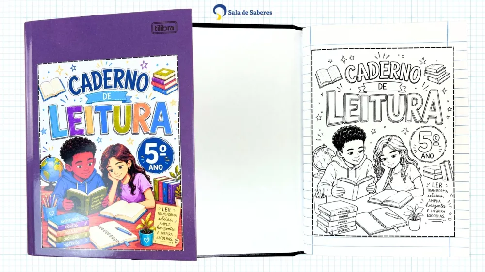 Imagem 2 de Caderno de Leitura - 5º Ano do EF - 50 Textos