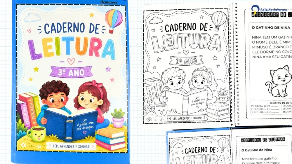 Imagem 2 de Caderno de Leitura - 3º Ano do EF - 50 Textos