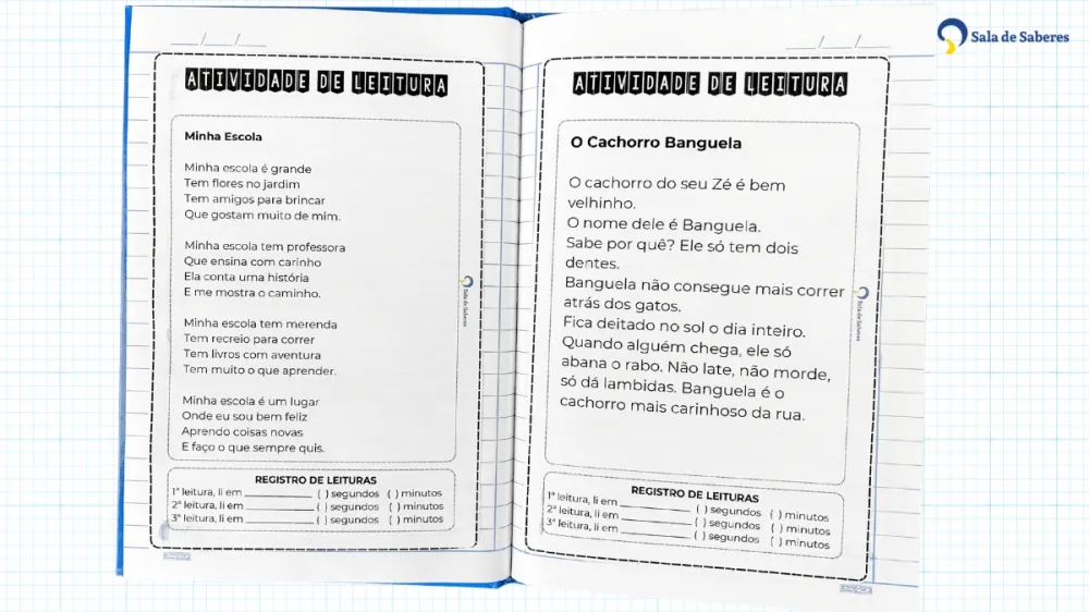 Imagem 5 de Caderno de Leitura - 3º Ano do EF - 50 Textos
