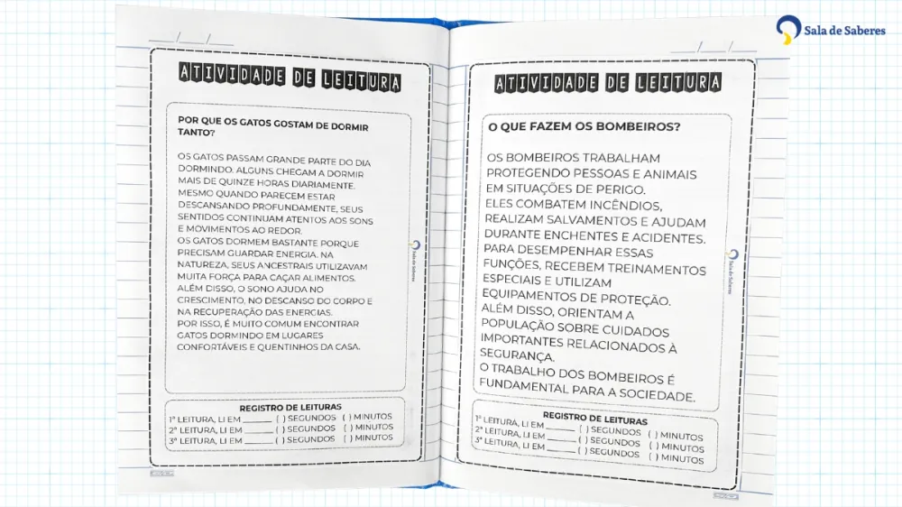 Imagem 6 de Caderno de Leitura - 3º Ano do EF - 50 Textos
