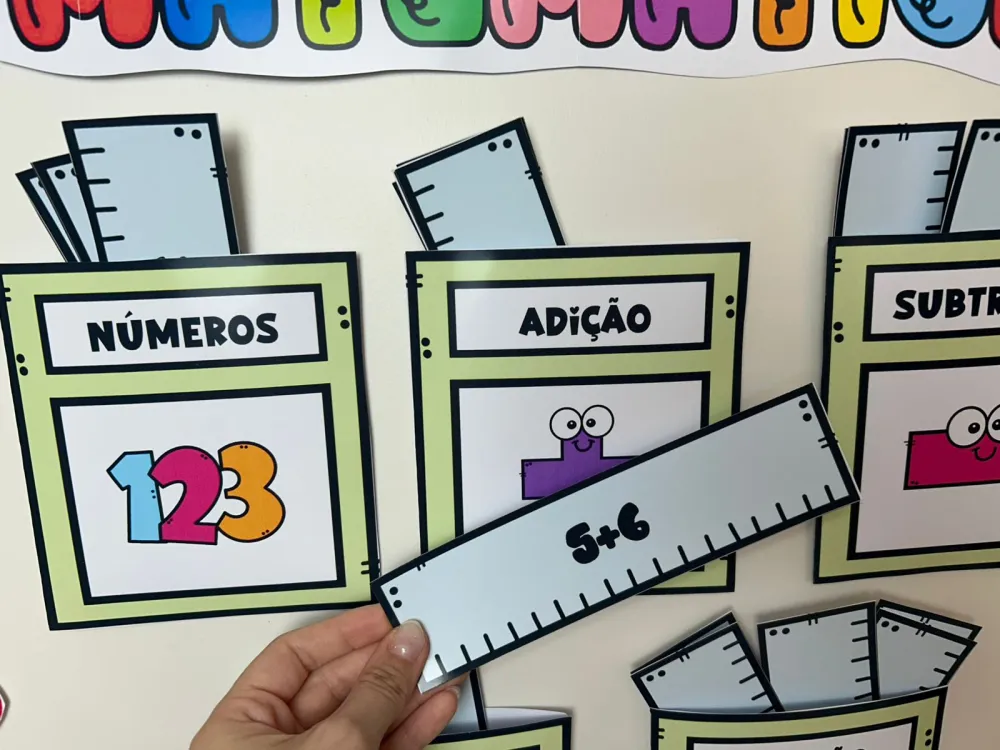 Imagem 3 de Cantinho da Matemática com Tema Capivara, Muito Divertido!