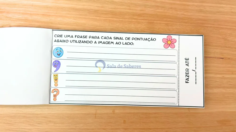 Imagem 6 de Carnê das Frases — Pontuação Divertida com 60 Imagens