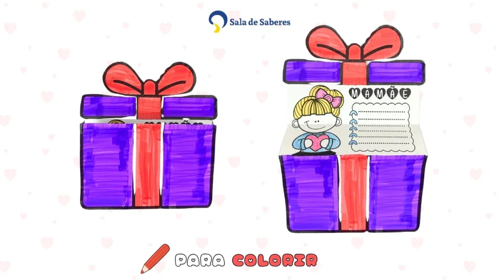 Imagem 4 de Cartões para o Dia das Mães — PDF — Anos Iniciais