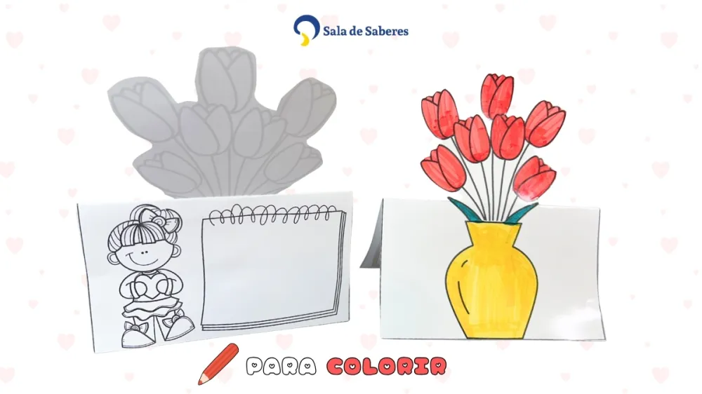 Imagem 6 de Cartões para o Dia das Mães — PDF — Anos Iniciais