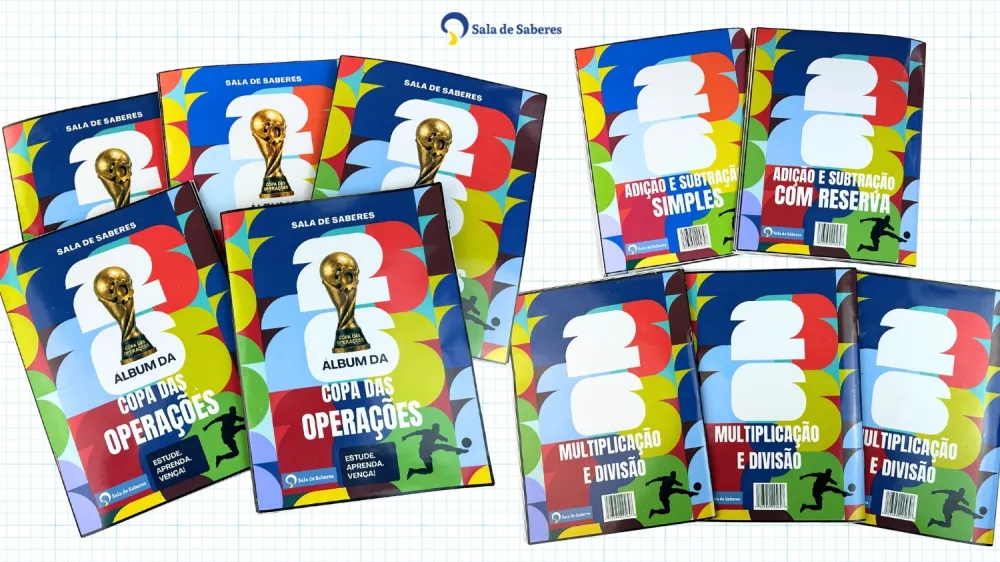 Imagem 2 de Copa das Operações — 5 Álbuns de Cálculos para 1º ao 5º Ano