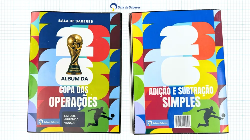 Imagem 3 de Copa das Operações — 5 Álbuns de Cálculos para 1º ao 5º Ano
