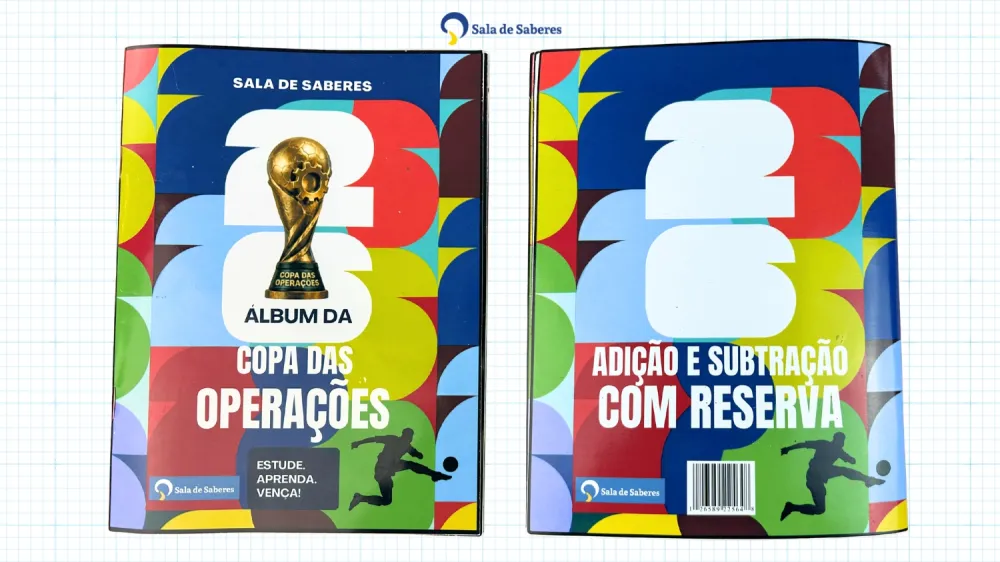 Imagem 6 de Copa das Operações — 5 Álbuns de Cálculos para 1º ao 5º Ano