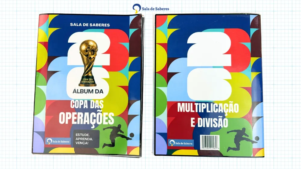 Imagem 8 de Copa das Operações — 5 Álbuns de Cálculos para 1º ao 5º Ano