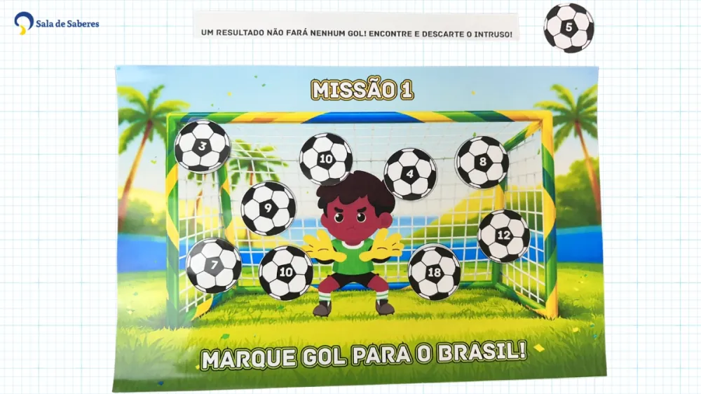 Imagem 2 de Craques da Matemática: Marque Gol para o Brasil
