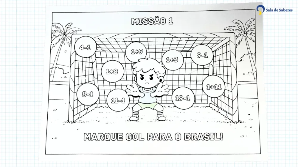 Imagem 4 de Craques da Matemática: Marque Gol para o Brasil