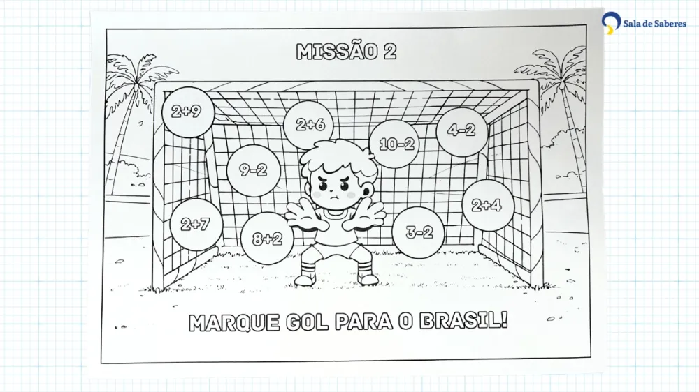 Imagem 5 de Craques da Matemática: Marque Gol para o Brasil