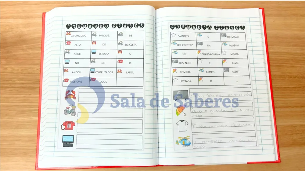 Imagem 3 de Formando 96 Frases: Escrita e Ordem das Palavras em PDF 