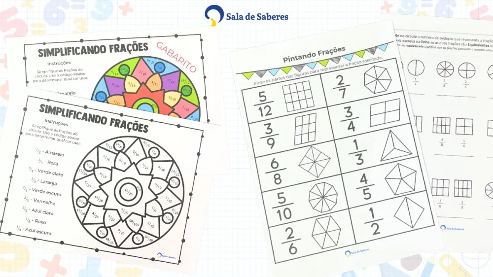 Imagem 6 de Kit Completo de Frações para 4º e 5º anos