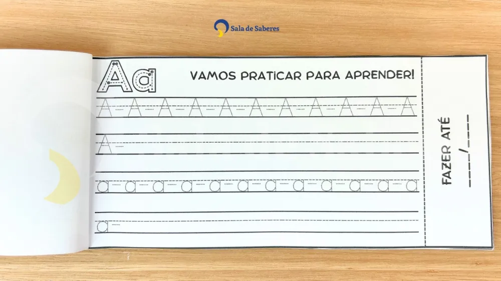Imagem 4 de Kit de Carnês da Caligrafia em Letra de Imprensa
