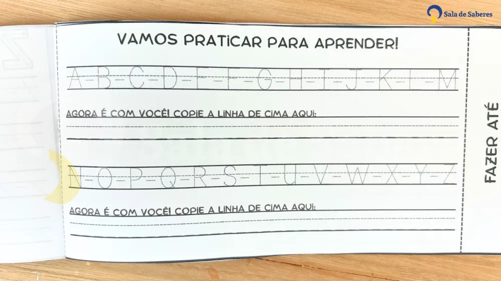 Imagem 6 de Kit de Carnês da Caligrafia em Letra de Imprensa