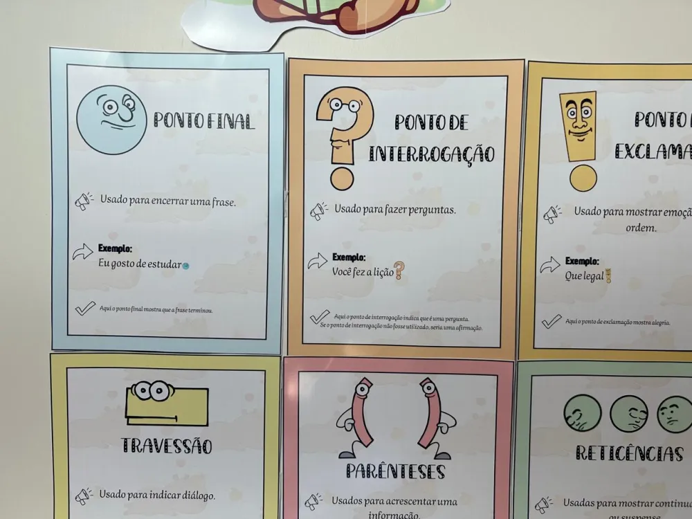 Imagem 13 de Kit de Cartazes de Língua Portuguesa - Tema Capivara